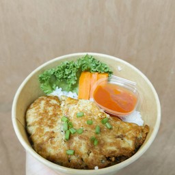 ข้าวไข่เจียวหมูสับ