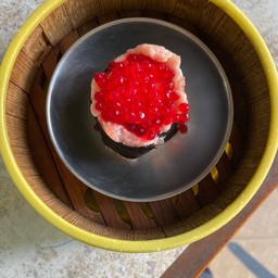 สาหร่ายหมูเต้าหู้ไข่กุ้ง