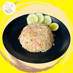 ข้าวผัดปูอัด