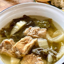 ต้มจืดผักกาดดองกระดูกหมู