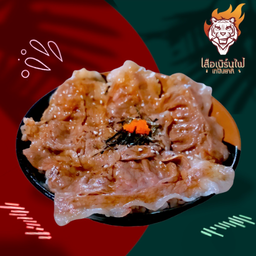 ข้าวหน้าเนื้อวากิวเสือร้องไห้