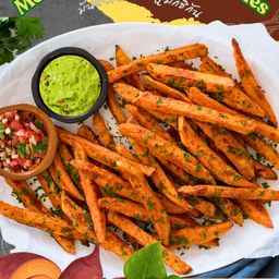 มันหวานทอดแม็กซิกัน พร้อมเครื่องเคียง