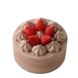 Chocolate Fresh Cream Whole Cake 14 cm