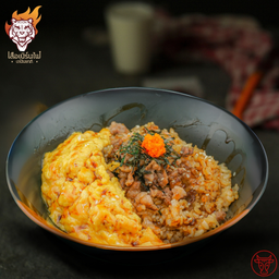 ข้าวผัดมันเนื้อวากิวไข่ข้น