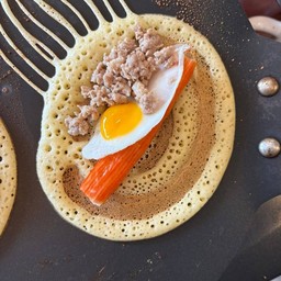 ไข่+หมูสับ+ปูอัด (1 ชิ้น)