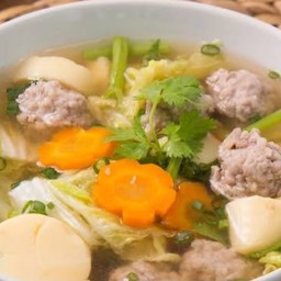 ต้มจืดเต้าหู้หมูสับ