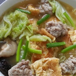 ต้มจืดไข่น้ำหมูสับ