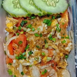 ข้าววุ้นเส้นผัดไข่