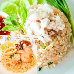 ข้าวผัด (ใส่เนื้อสัตว์ตามที่ชอบ)
