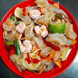 เหลากุ้งทูโทน ดิบ-สุก