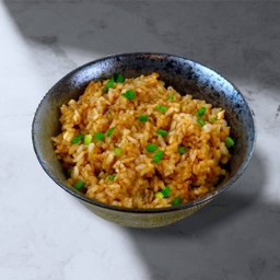 ข้าวญี่ปุ่นผัดเนยกระเทียม