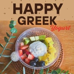 Happy Greek Yogurt - แฮปปี้ กรีก โยเกิร์ต