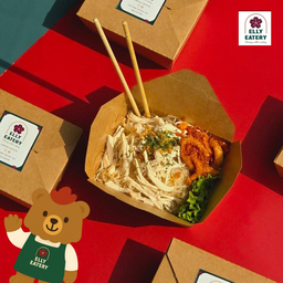 Elly Eatery หมี่ไก่กรุ๊บกรั๊บ &more Pop up booth  Central Village