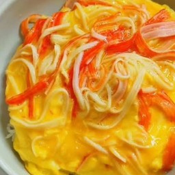 ข้าวไข่ข้นปูอัด