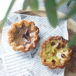 ทาร์ตไข่ ขาเขียว ช็อกโกแกต 2 ชิ้น