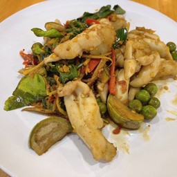 ไข่หมึกผัดฉ่า
