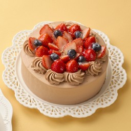 Special Strawberry Chocolate Fresh Cream 14 cm