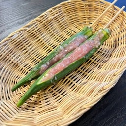 กระเจี๊ยบยัดไส้หมูเด้ง