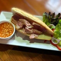 เบคอน กับ ถั่ว