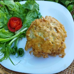 ข้าวไข่เจียวกุ้งสับ