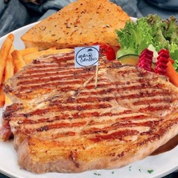 ทีโบน สเต็กเนื้อ