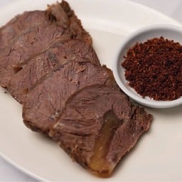 จิ้นควายนึ่ง กับ น้ำพริกข่า