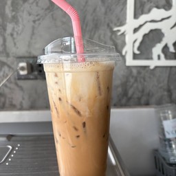 คาราเมลลาเต้เย็น