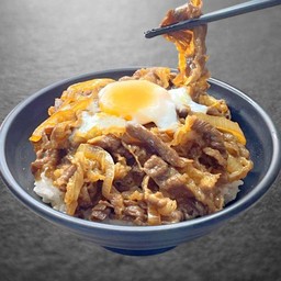 GYU DON (Beef Bowl)/ข้าวหน้าเนื้อ (L)