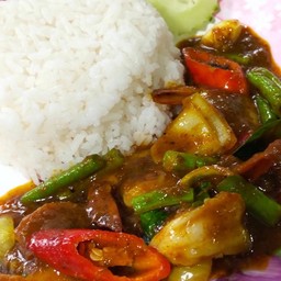 ข้าวเครื่องแกงทะเล