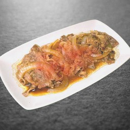 SPICY BEEF PLATE/เนื้อเสือร้องไห้ผัดซอสเผ็ด