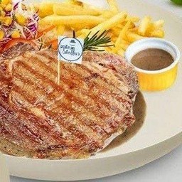 ริปอายสเต็กเนื้อ