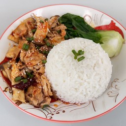 ข้าวหน้าหม่าล่ารวมมิตร