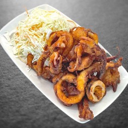 FRIED SQUID/ปลาหมึกทอดคาราเกะ
