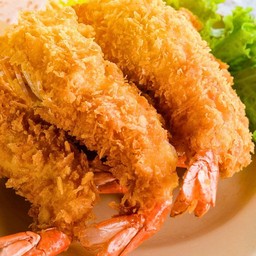 กุ้งชุปแป้งทอด