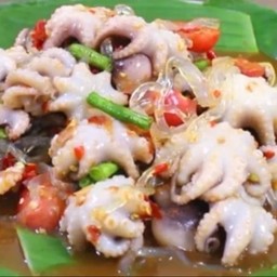 ตำเส้นแก้วหมึกสาย