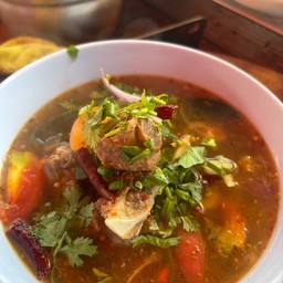 ต้มแซ่บกระดูกอ่อน หมู