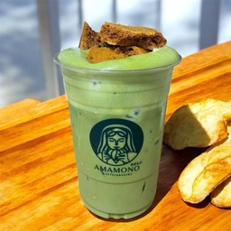 Macha Dalgona latte มัทฉะดัลโกน่าลาเต้