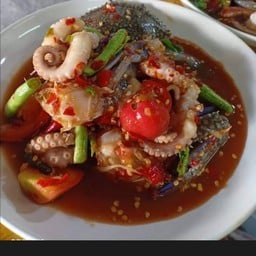 เหลาทะเลรวม(หมึก,ปูม้า,กุ้ง)