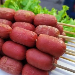 ไส้กรอกแดง5ไม้