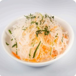 (690) สลัดหัวไซเท้าสไตล์ญี่ปุ่น Radish salad