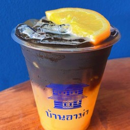 อเมริกาโน่น้ำส้ม100%