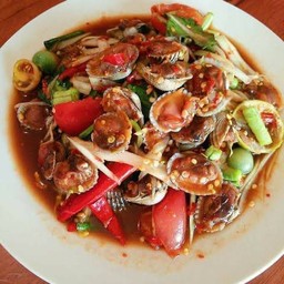 ตำหอยเเครง