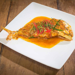 ฉู่ฉี่ปลาทูนึ่ง(กับข้าว)1ตัว