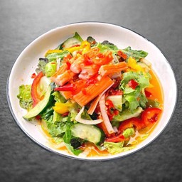 CRABSTICK SPICY SALAD/ยำสลัดปูอัด