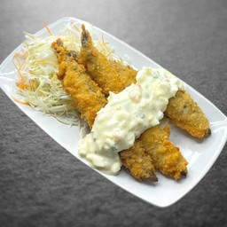 FRIED SHISHAMO/ปลาไข่ ชุบแป้งทอด