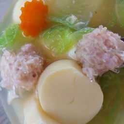 ต้มจืด เต้าหู้ หมูบะช่อ