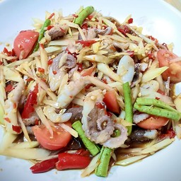 ตำหมึกสาย