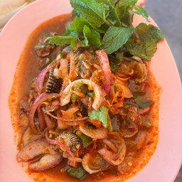 ยำ หอยแครง