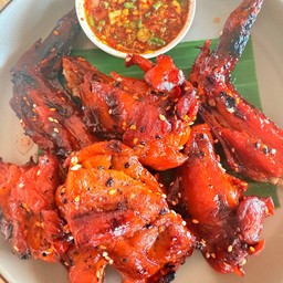 ไก่ย่างชุดเนื้อผสมปีก