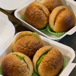 ขนมปังสังขยา (Custard Bread) 3 ชิ้น